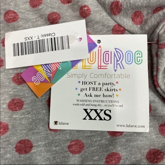 NEW LuLaRoe Gray Classic T Tee Shirt - Picture 6 of 9